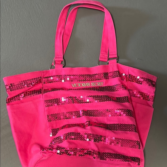 Victoria's Secret Pink Sparkle Tote - Picture 1 of 3